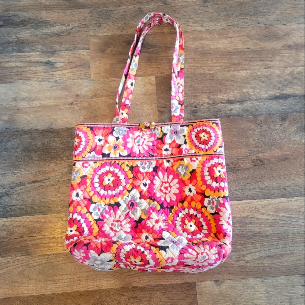 Vera Bradley Pixie Blooms Tote Bag